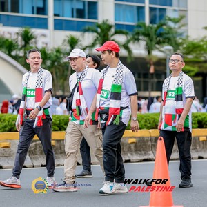 Race photo from WALK FOR PALESTINE