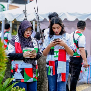 Race photo from WALK FOR PALESTINE