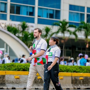 Race photo from WALK FOR PALESTINE