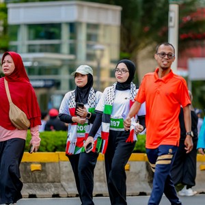 Race photo from WALK FOR PALESTINE