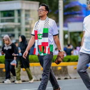 Race photo from WALK FOR PALESTINE