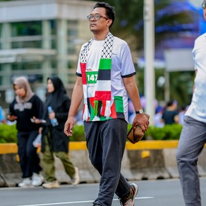 Race photo from WALK FOR PALESTINE