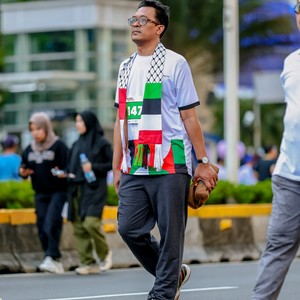 Race photo from WALK FOR PALESTINE