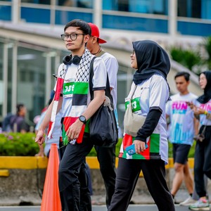 Race photo from WALK FOR PALESTINE