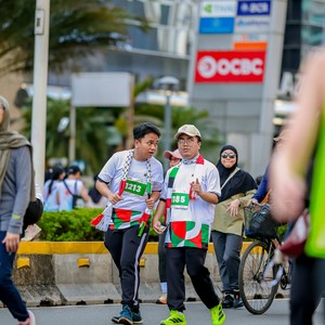 Race photo from WALK FOR PALESTINE