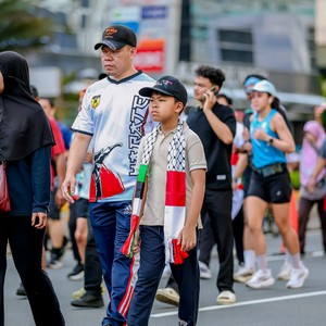 Race photo from WALK FOR PALESTINE