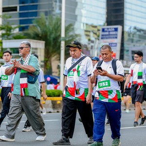 Race photo from WALK FOR PALESTINE