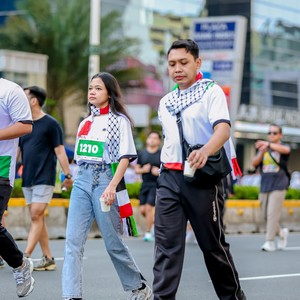 Race photo from WALK FOR PALESTINE