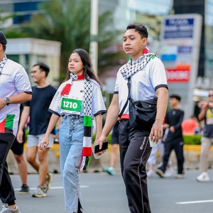 Race photo from WALK FOR PALESTINE