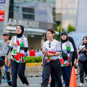 Race photo from WALK FOR PALESTINE