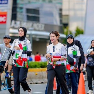 Race photo from WALK FOR PALESTINE