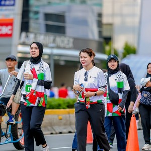 Race photo from WALK FOR PALESTINE