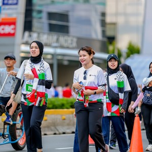 Race photo from WALK FOR PALESTINE