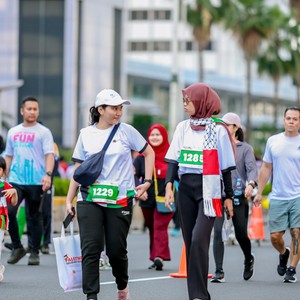 Race photo from WALK FOR PALESTINE