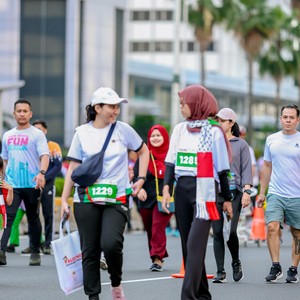 Race photo from WALK FOR PALESTINE