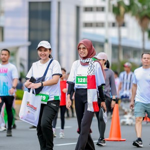 Race photo from WALK FOR PALESTINE