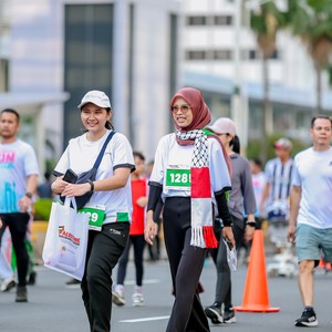Race photo from WALK FOR PALESTINE