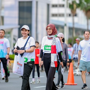 Race photo from WALK FOR PALESTINE