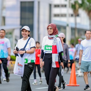 Race photo from WALK FOR PALESTINE