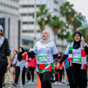 Race photo from WALK FOR PALESTINE