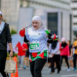 Race photo from WALK FOR PALESTINE
