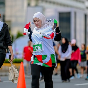 Race photo from WALK FOR PALESTINE