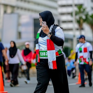 Race photo from WALK FOR PALESTINE