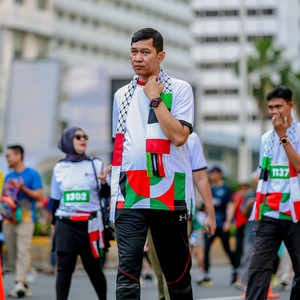 Race photo from WALK FOR PALESTINE