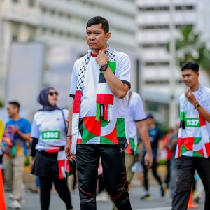 Race photo from WALK FOR PALESTINE