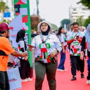 Race photo from WALK FOR PALESTINE