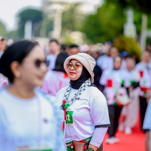Race photo from WALK FOR PALESTINE