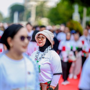 Race photo from WALK FOR PALESTINE
