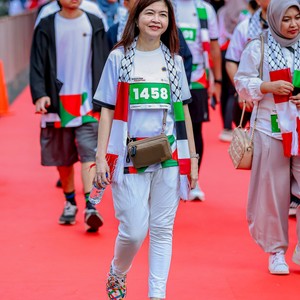 Race photo from WALK FOR PALESTINE