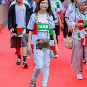 Race photo from WALK FOR PALESTINE