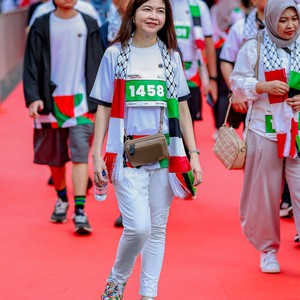 Race photo from WALK FOR PALESTINE