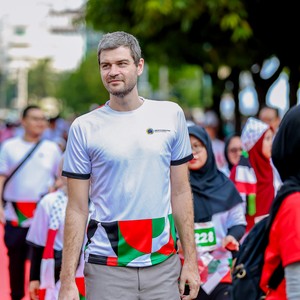 Race photo from WALK FOR PALESTINE