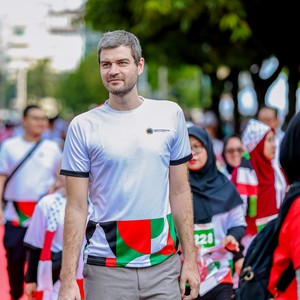 Race photo from WALK FOR PALESTINE
