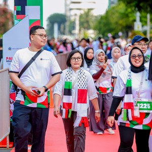 Race photo from WALK FOR PALESTINE