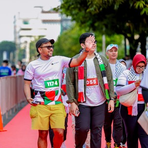 Race photo from WALK FOR PALESTINE