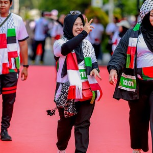 Race photo from WALK FOR PALESTINE