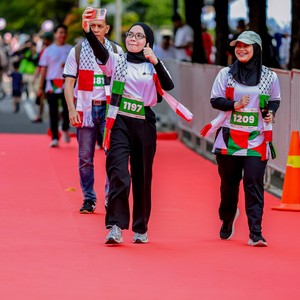 Race photo from WALK FOR PALESTINE