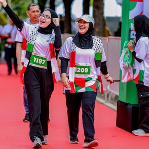 Race photo from WALK FOR PALESTINE