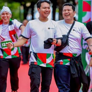Race photo from WALK FOR PALESTINE