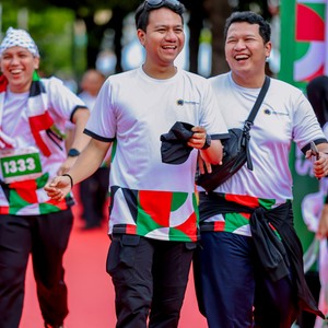 Race photo from WALK FOR PALESTINE