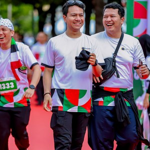 Race photo from WALK FOR PALESTINE