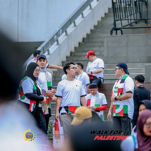 Race photo from WALK FOR PALESTINE