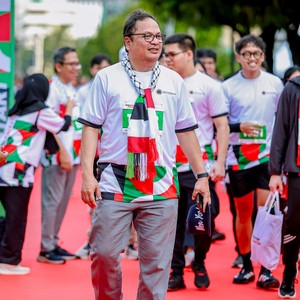 Race photo from WALK FOR PALESTINE