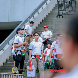 Race photo from WALK FOR PALESTINE
