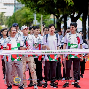 Race photo from WALK FOR PALESTINE