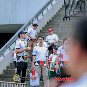 Race photo from WALK FOR PALESTINE
